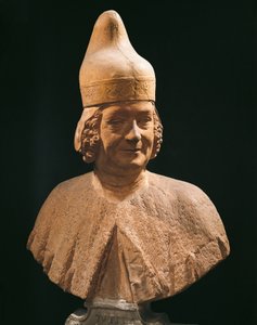 アントニオ・カノーヴァ（1757-1822）作「ドージェ・パオロ・レニエ」、テラコッタ 作： Antonio Canova