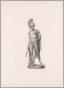 エットーレ、正面図、カノーヴァの作品より 作： Antonio Canova