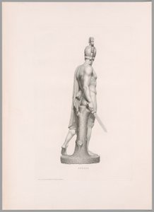 エットーレ、サイドビュー、カノーヴァ作品より 作： Antonio Canova