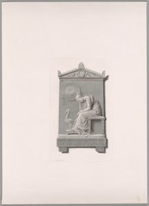 「Oeuvre de Canova」より、オレンジ ナッソーのウィリアム王子の葬儀記念碑 作： Antonio Canova