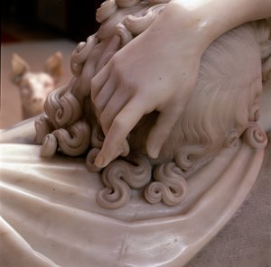 エンディミオンの頭部 作： Antonio Canova