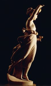 アントニオ・カノーヴァ（1757-1822）作「ヘーベ」、大理石の彫像 作： Antonio Canova