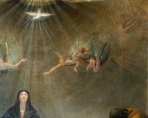 アントニオ・カノーヴァ作「死んだキリストへの嘆き」細部 作： Antonio Canova