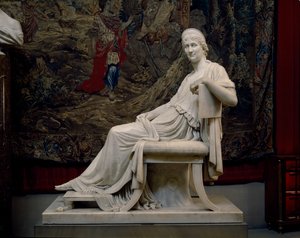 レティシア・ラモリーノ・ボナパルト、1804-07年頃（大理石 作： Antonio Canova