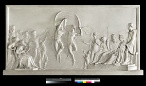 Alcynousダンスの息子、1790-92年（石膏） 作： Antonio Canova