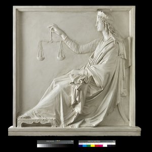 正義、1793（石膏） 作： Antonio Canova