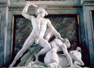 テセウスとケンタウロス、1804-1819