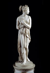 大理石のヴィーナス像（高さ172cm）、アントニオ・カノーヴァ（1757-1822）作 作： Antonio Canova