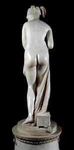 ヴェネレ・イタリカ。アントニオ・カノーバ（1757-1822）による大理石の彫刻 作： Antonio Canova