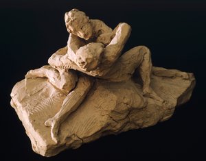 アントニオ・カノーヴァ（1757-1822）の「ヴィーナスとアドニス」は、粘土で作られたモデルです。 作： Antonio Canova