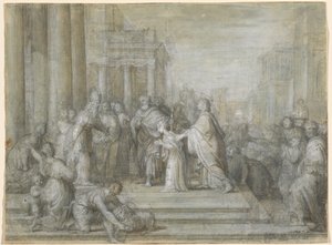 神殿での聖母の奉納 作： Antonio Cavallucci