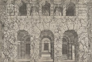 グロット、カリフォルニア州。 1545年。 作： Antonio Fantuzzi