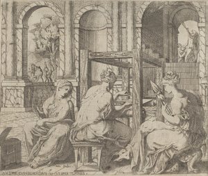 ミニアスの娘たち、1545年。