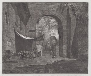 リグーリア州で 作： Antonio Fontanesi
