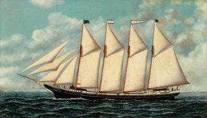 The Schooner Dorothy Belle 作： Antonio Jacobsen