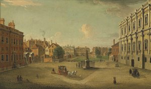 ロンドンの4つのビュー：The Privy Garden、Whitehall 作： Antonio Joli