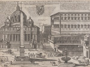 ローマの素晴らしさの鏡 作： Antonio Lafreri