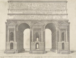 ローマの素晴らしさの鏡 作： Antonio Lafreri