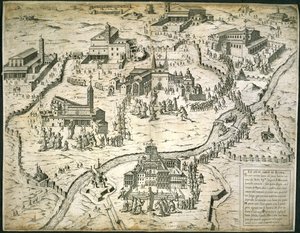 ローマの七つの教会 作： Antonio Lafreri