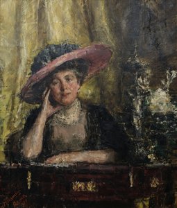 レディ・フィリップス、1909年。 作： Antonio Mancini