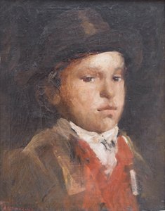 羊飼いの少年 1867年頃 油彩・カンヴァス 作： Antonio Mancini