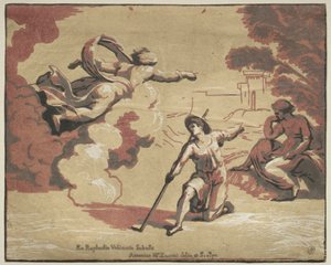 イサクに現れる神 作： Antonio Maria I Zanetti