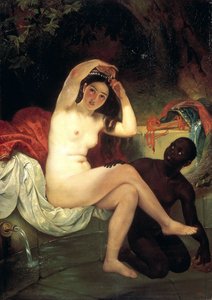 入浴バトシェバ、1832年。