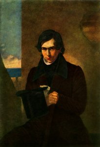 詩人ネストールヴァシリエヴィチクコルニクの肖像、1836年、1965年。 作： Antonio Molinari