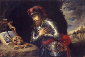 ジェロンの聖ウィリアム 作： Antonio Pereda y Salgado de