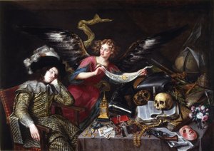 騎士の夢 作： Antonio Pereda y Salgado de