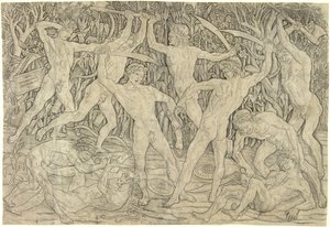 ヌードの戦い、1470年代 作： Antonio Pollaiuolo