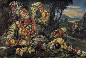 四季：秋、1685年から1695年の間。 作： Antonio Rasio
