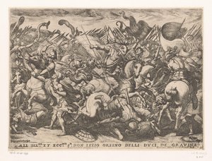 戦闘中の騎兵と歩兵 Battle Scenes (series 3) (シリーズタイトル) 作： Antonio Tempesta