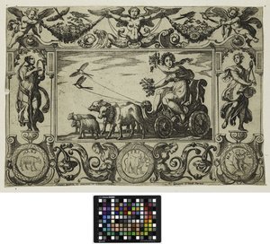 フォーシーズンズ：春、1592 作： Antonio Tempesta