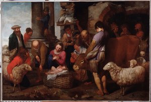 マギの礼拝 アントニオ・トラヴィ（1608-1665）作 17世紀 Genes Musei di Strada Nuova (ex Palazzo Bianco) 作： Antonio Travi