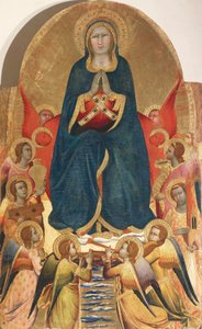 被昇天の聖母、アントニオ・ヴェネツィアーノ（1369年から1419年まで活動）作 作： Antonio Veneziano