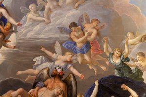 王の偉大な寝室 作： Antonio Verrio