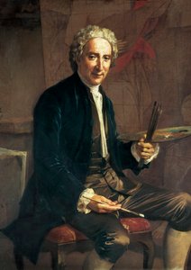 アントニ・ヴィラドマット・イ・マナルト（1678-1755）の肖像画、スペインの画家 作： Antonio Viladomat