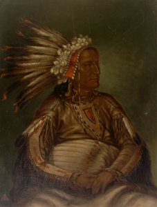 必殺のレッド プルーム、カリフォルニア州。 1887年。 作： Antonio Zeno Shindler