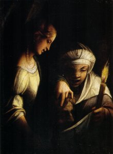 ジュディスと女中 作： Antonio da Correggio