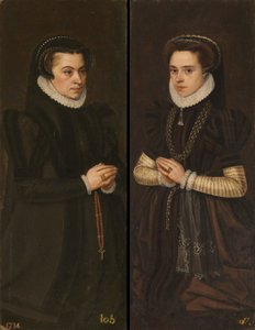 アレクサンダー・ファルネーゼの妻、パルマのマーガレットとポルトガルのマリア