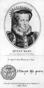 イギリスのメアリー1世。