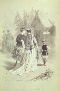1867年のパリの万国博覧会への訪問 作： Antony Paul Emile Morlon