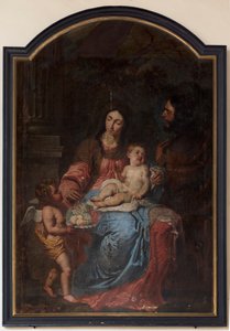 聖家族、アントン・ファン・デン・ヒューベル(?) 作： Antoon van den Heuvel