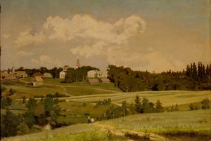 Akhtyrkaエステート、1880 作： Apollinari Mikhailovich Vasnetsov