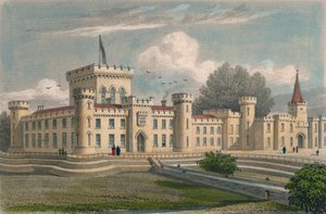 「リー・プレイス、ラナークシャー」、1828年。 作： Archelaus Cruse