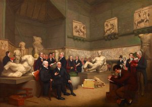 仮エルギン・ルームでの管財人たち（1819年
