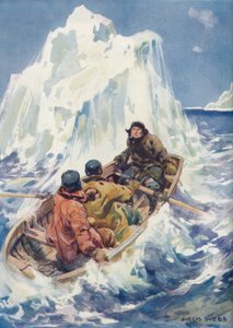「北極地方の冒険」、c1925 作： Archibald Bertram Webb