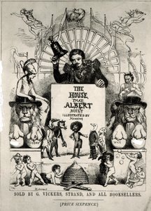 「アルバートが建てた家」のタイトルページ、1880（bw写真 作： Archibald S. Henning