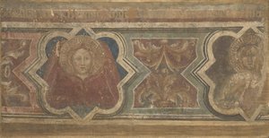 飾り枠、1390年頃 作： Aretino Spinello